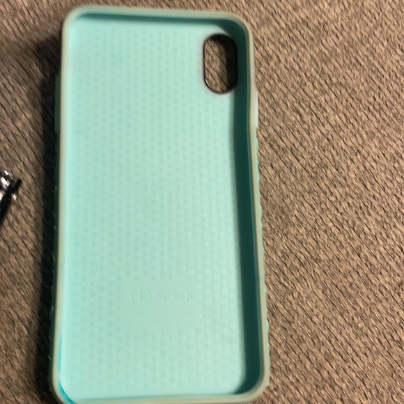 Speck Case - iPhone XSMax Aqua & Grey hybrid case - Picture 2 of 5